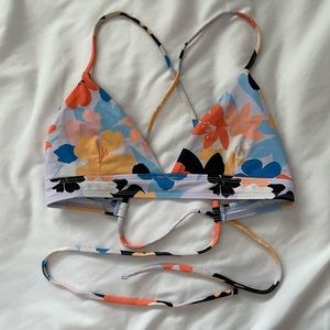 JOLYN Angie Floral Bikini Top